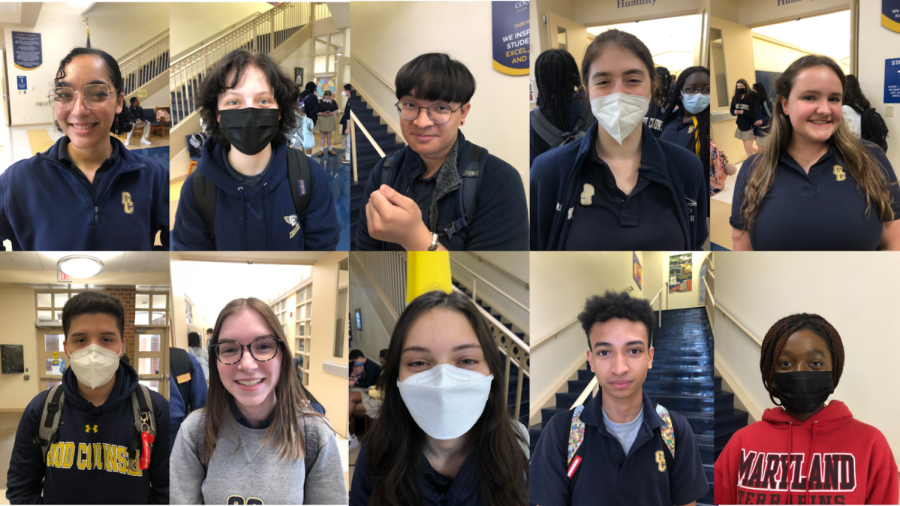 GC students of various ages, some of whom choose to wear masks and some who choose not to, are all happy!

Left to right:  Sydney Carpenter, Zoe Jerva, Michael Nicholas, Sophia Bordernick, Isabela Campanario, Viangelo Cedeno, Clara Harney, Sophia Alves, Cameron Conrad, Laurencia Aparin