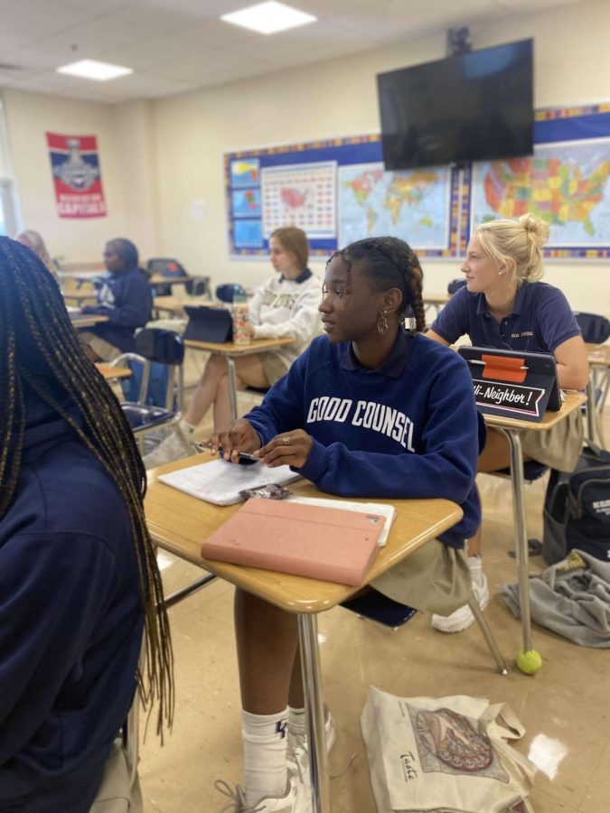 Junior and senior students learning about the human brain in IB Psychology creates a learning environment that is insightful yet filled with curiosity.