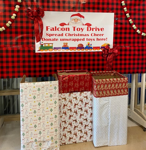Dont forget to donate to the Falcon Toy Drive this year!