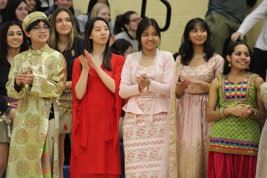 The Asian and Pacific Islander Students Association had a fashion show