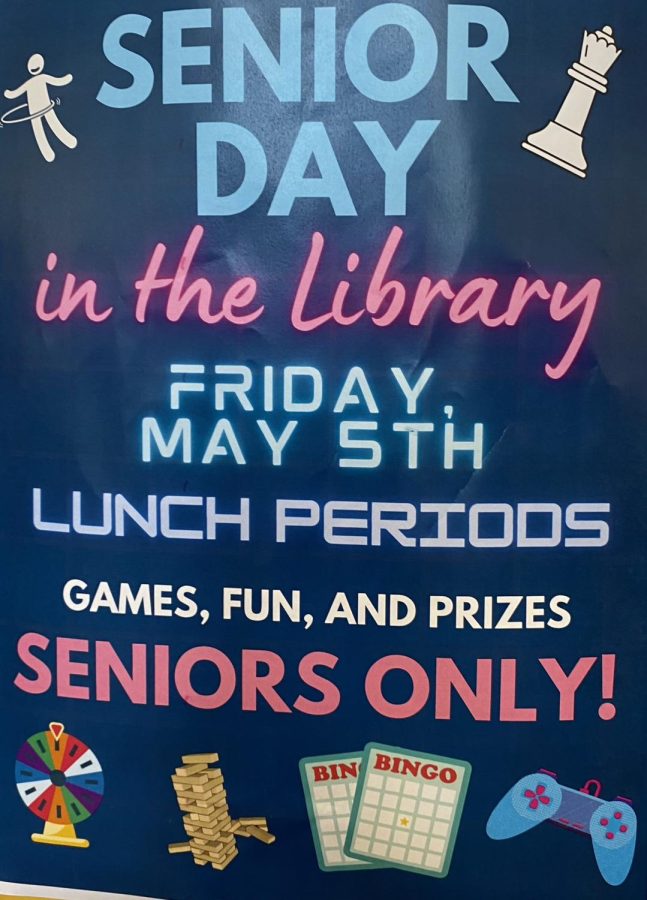 The Week in Pictures 5/5: SENIORS JUST WANNA HAVE FUN! Senior Day in the Library