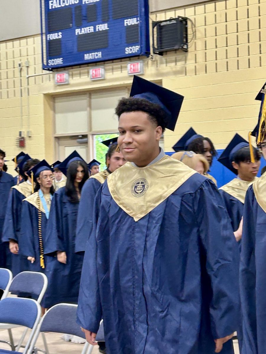 Graduating senior and former Talon Co-Executive Editor Evan Nicholas '25