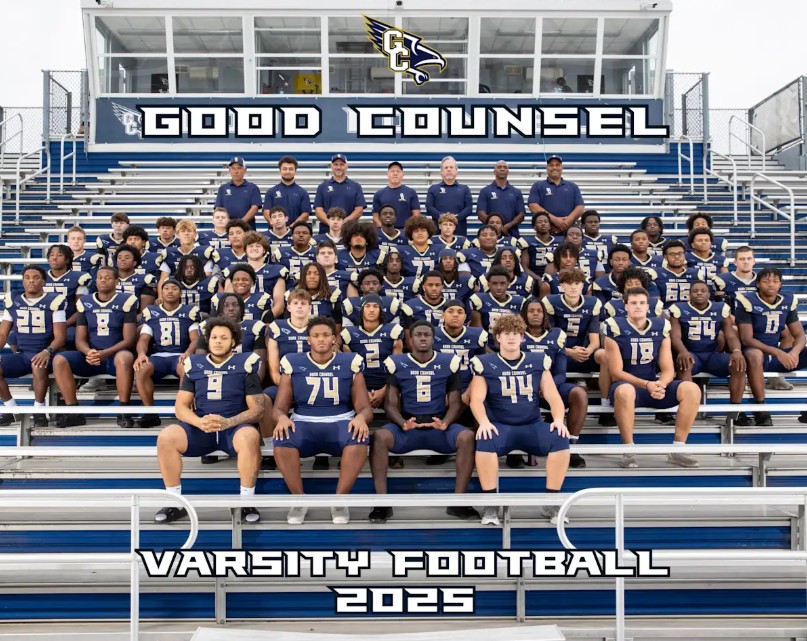 It's not fall without football. The Good Counsel Varsity Football Team did not give up, even when the going got tough