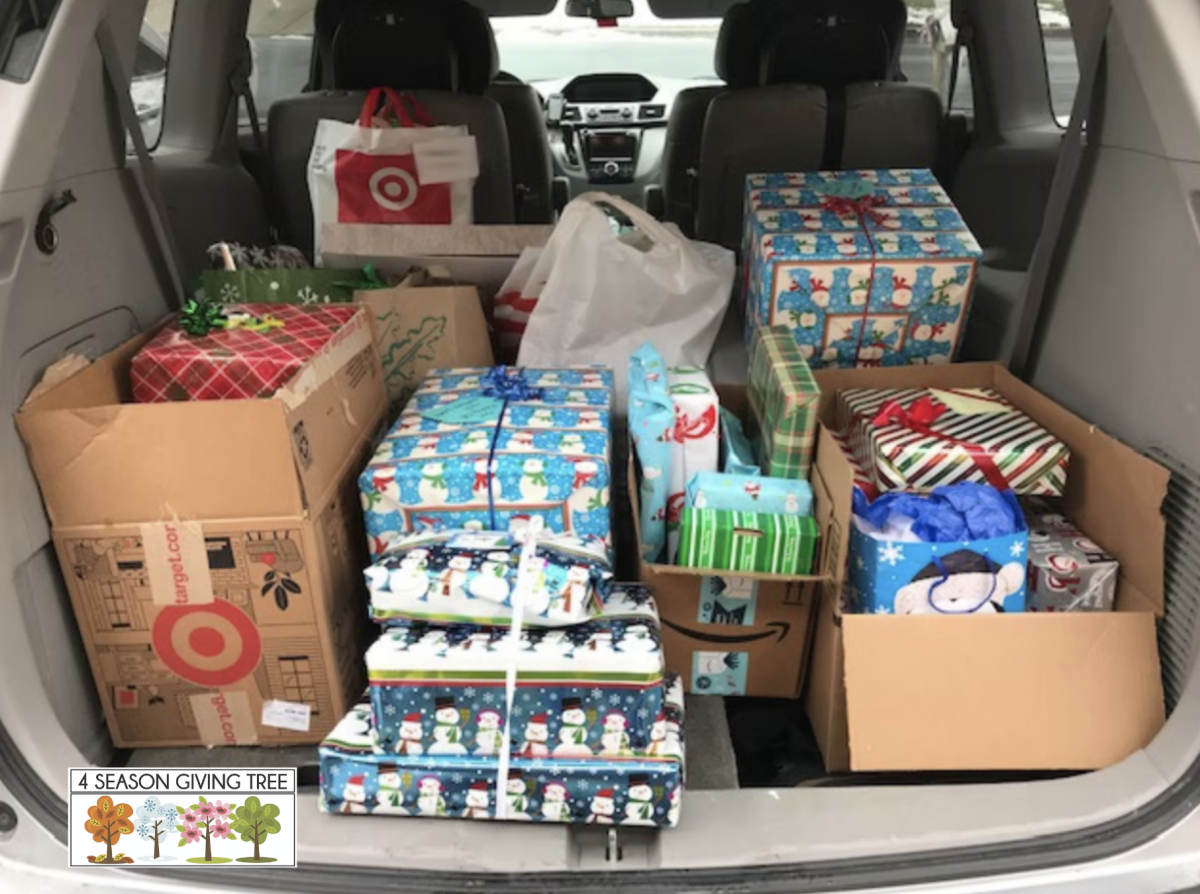 Hearts in Action: A Good Counsel Mother–Daughter Duo Brings Compassion to Life Through 4 Season Giving Tree